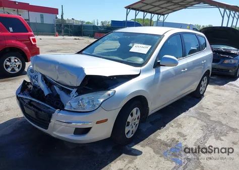 2012 Hyundai Elantra Touring Gls z USA, uszkodzony, nr VIN KMHDB8AE4CU143305